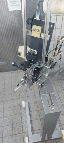 Poly-Clip Doppel-Clip Halbautomat „PDC 500“ Druckluft - guter Zustand