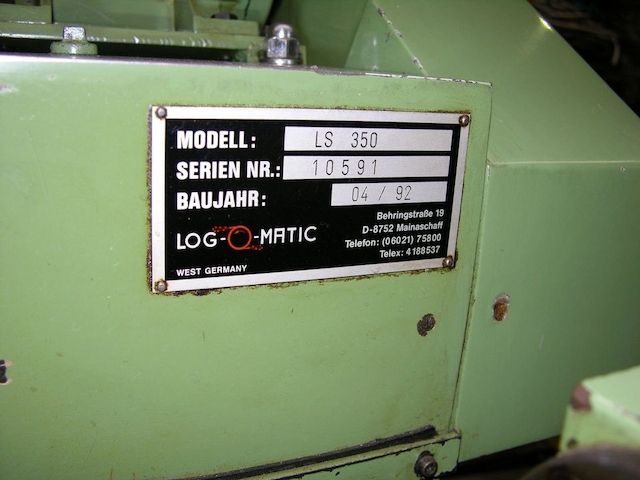 Log- o- matik Rundschleifmaschine NC gesteuert