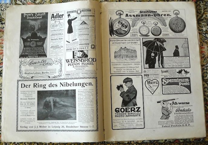 Erste deutsche "Illustrierte Zeitung" von 1910. R002