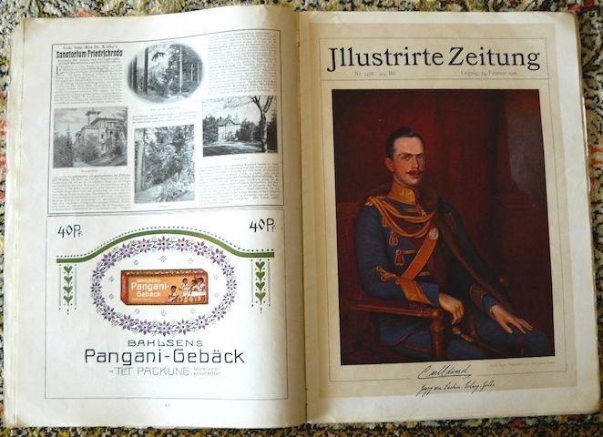 Erste deutsche "Illustrierte Zeitung" von 1910. R002