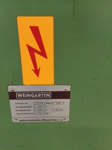 Exzenterpresse Weingarten 40 Tonnen