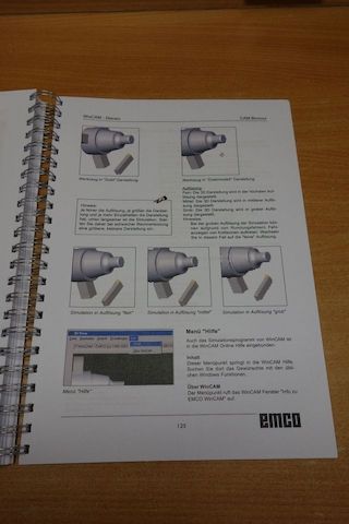 Neuwertige EMCO PC Turn 50  Compact 5 CNC  Mach3  PCNC  CAD  CAM  Isel