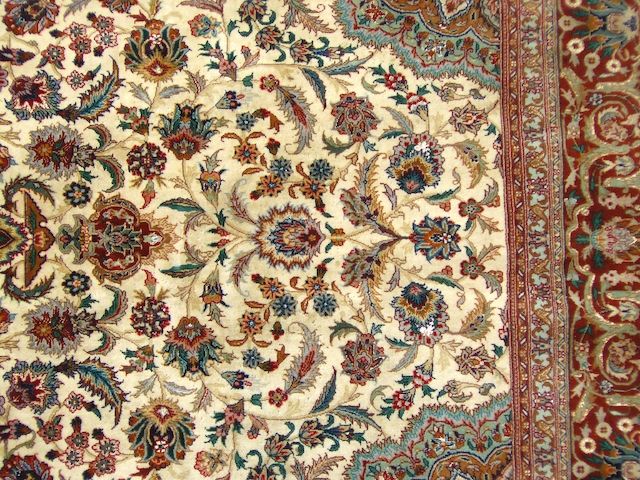 Orientteppich Sammlerteppich Isfahan 100 J. TOP. T130