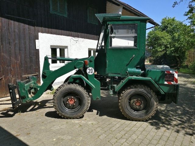 Radlader, Hoflader Zettelmeyer ZL500 mit Betriebserlaubnis