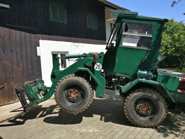 Radlader, Hoflader Zettelmeyer ZL500 mit Betriebserlaubnis