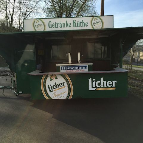 Ausschankwagen Bierwagen Verkaufsanhänger Bieranhänger Brauereiwagen