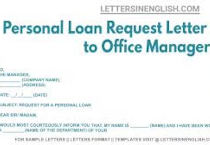 Request a loan from an individual