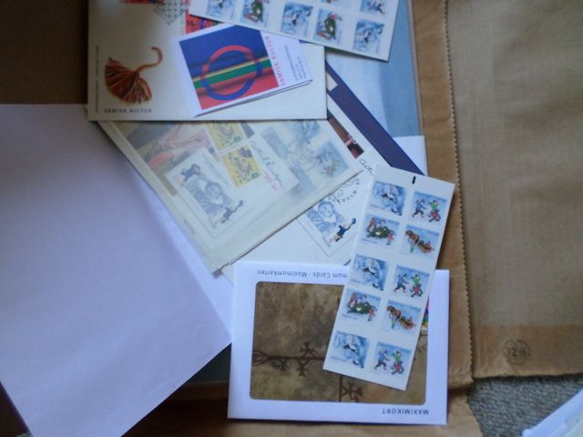 Etwa 20kg Briefmarken - Skandinavien - Abo´s - Sammlung