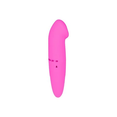 Mini Vibrator mit abgeflachter Spitze, 12 cm pink Neu!!! Unbenutzt