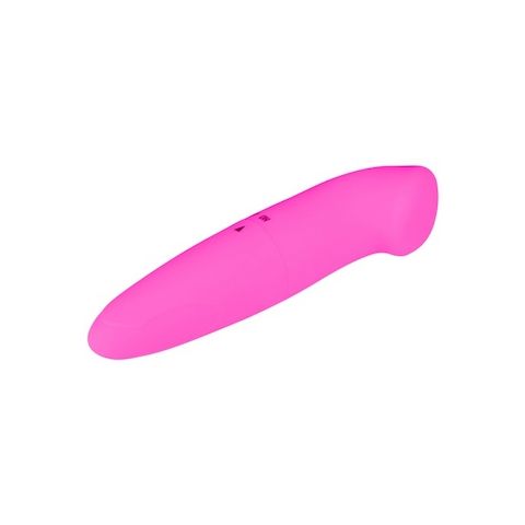Mini Vibrator mit abgeflachter Spitze, 12 cm pink Neu!!! Unbenutzt