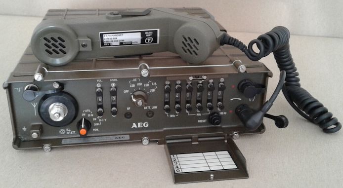 AEG Telefunken SE-6861 Manpack Feldfunkgerät