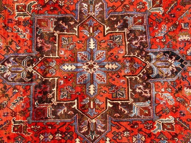 Orientteppich Sammlerteppich antik Heriz T095