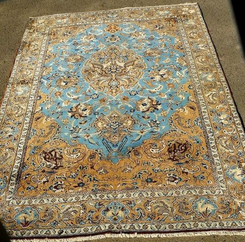 Orientteppich Isfahan 202x141 19.Jh. T125