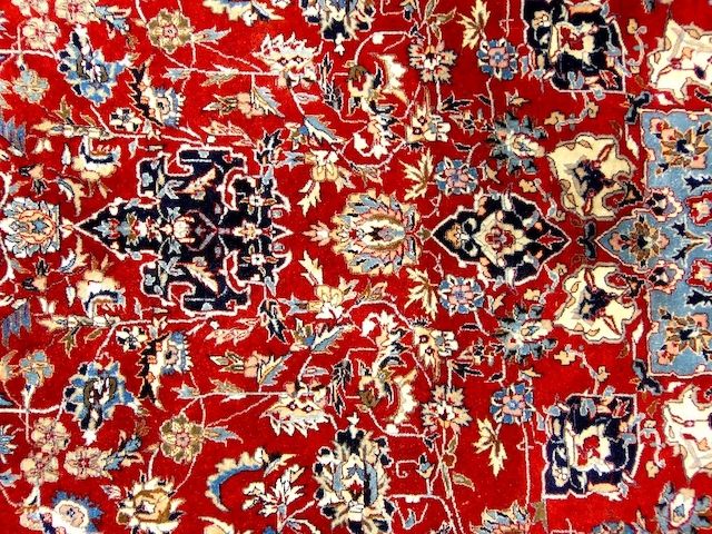 Sammlerteppich Isfahan besteht aus 7,5 Mill. Knoten T061