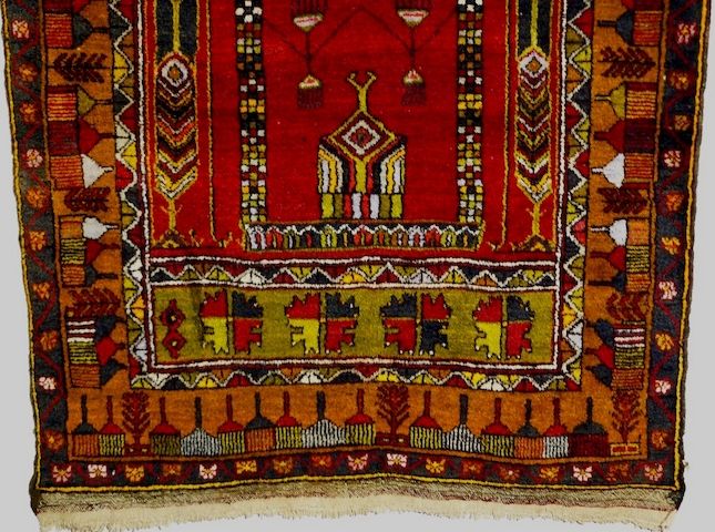 Sammlerteppich Konya antik 224x118 T086