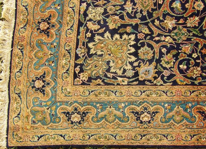Sammlerteppich Täbris ca. 100 J. alt 328x211 T141