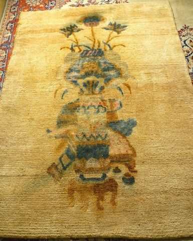 Sammlerteppich Tibet Khaden 19. Jh. T106