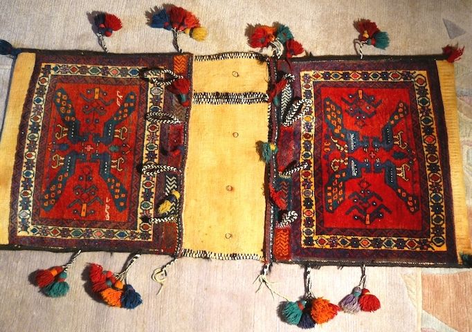 Sammlerteppich Doppel-Tasche 100 J. T119