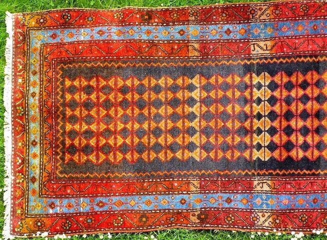 Sammlerteppich Heriz 268x120 19. Jh. T117