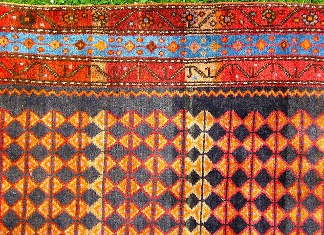 Sammlerteppich Heriz 268x120 19. Jh. T117
