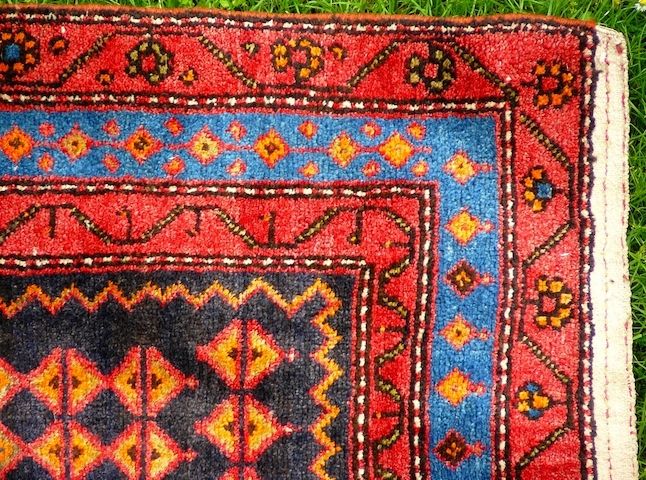 Sammlerteppich Heriz 268x120 19. Jh. T117
