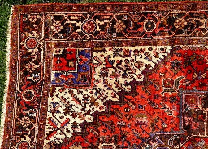 Orientteppich Sammlerteppich antik Heriz T095
