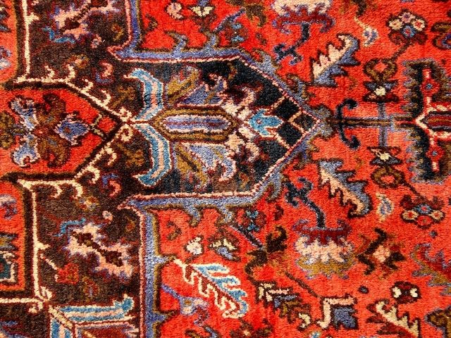 Orientteppich Sammlerteppich antik Heriz T095
