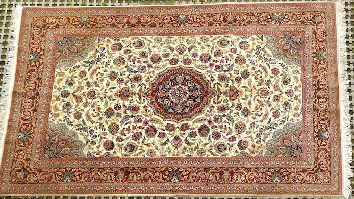 Sammlerteppich Isfahan 285x185 100 J. TOP. T130