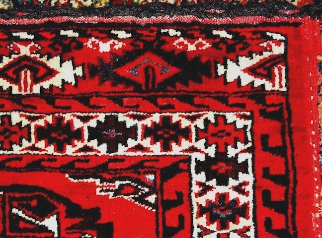 Orientteppich Tschowal Nomaden-Tasche antik T005