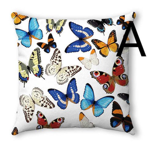 Schöne Aquarell Schmetterling Super Weiche Kissenbezüge