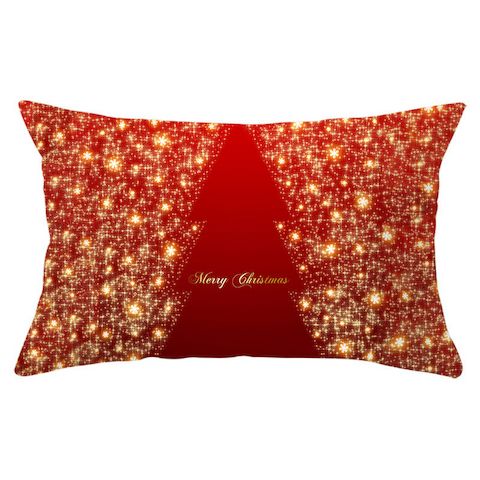 Kissenbezug Weihnachten Santa Claus ho ho ho Design