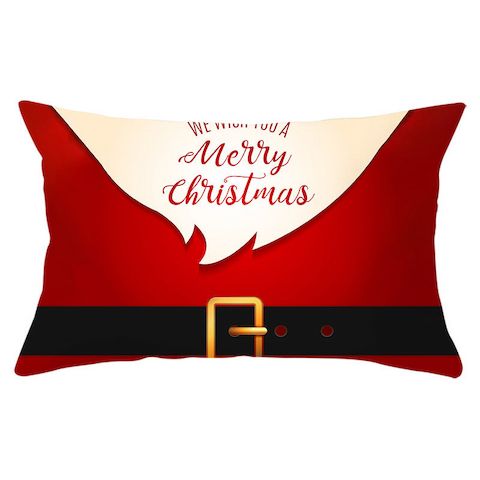 Kissenbezug Weihnachten Santa Claus ho ho ho Design