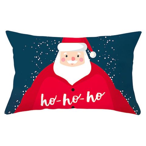 Kissenbezug Weihnachten Santa Claus ho ho ho Design
