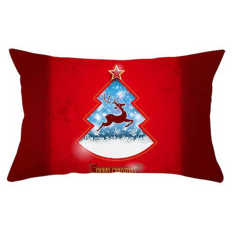 Kissenbezug Weihnachten Santa Claus ho ho ho Design
