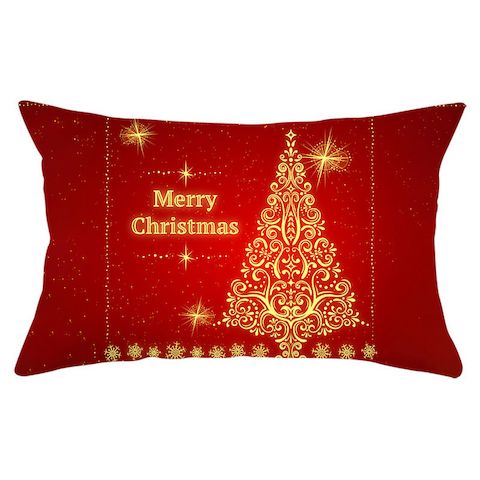 Kissenbezug Weihnachten Santa Claus ho ho ho Design