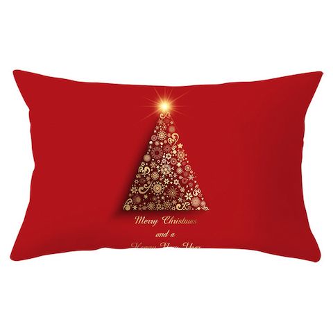 Kissenbezug Weihnachten Santa Claus ho ho ho Design
