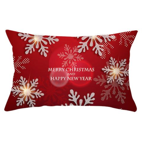 Kissenbezug Weihnachten Santa Claus ho ho ho Design