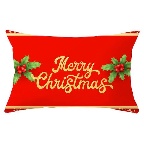 Kissenbezug Weihnachten Santa Claus ho ho ho Design