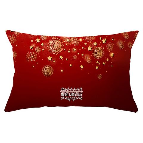 Kissenbezug Weihnachten Santa Claus ho ho ho Design