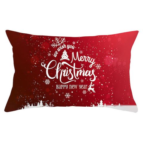 Kissenbezug Weihnachten Santa Claus ho ho ho Design