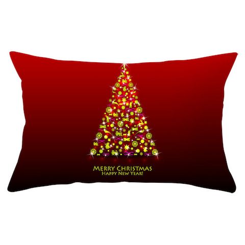 Kissenbezug Weihnachten Santa Claus ho ho ho Design