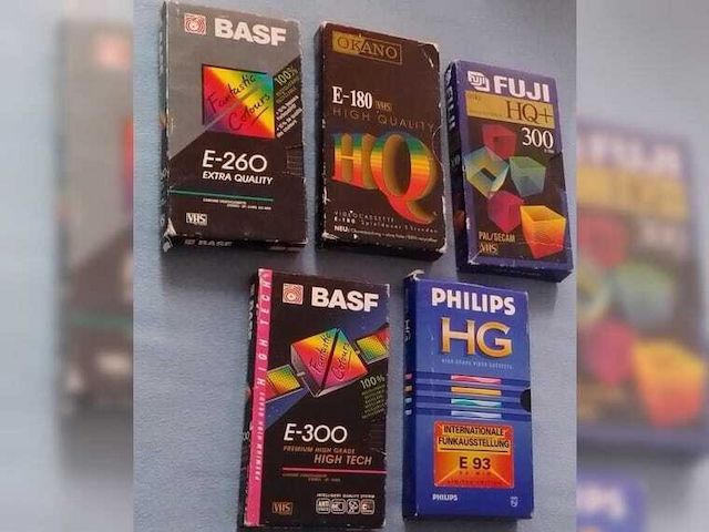 Versch. VHS Leerkassetten 