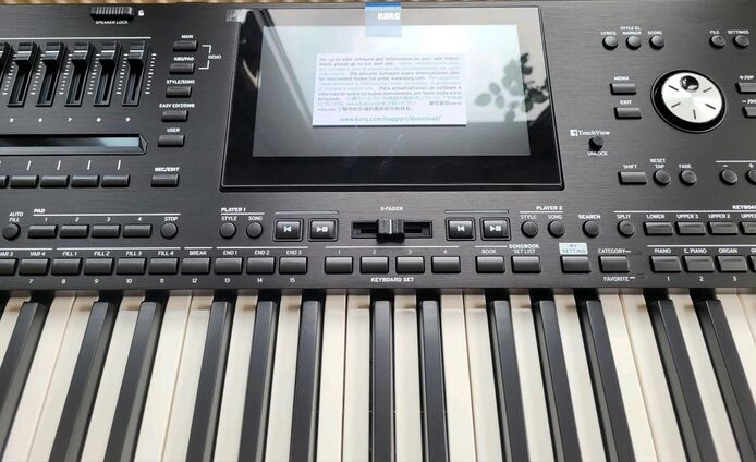 Korg Pa5X, Korg Pa4X, Korg Pa4X MG2 Edition,  Korg Pa1000 MG Edition, Korg PA-1000, Korg Kronos2