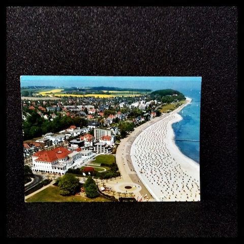 Ansichtskarte-Travemünde,Luftbild.