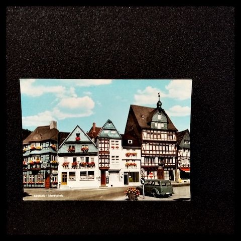 Ansichtskarte-Adenau-Marktplatz.