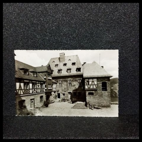 Ansichtskarte-Bacharach am Rhein. Jugendburg Stahleck.