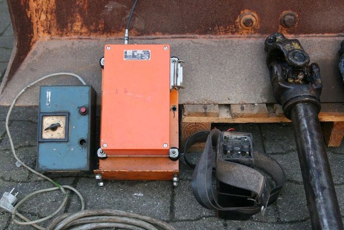 Forstseilwinde Fa.Ritter für Dreipunktanhängung Doppeltrommel Funkfernsteuerung