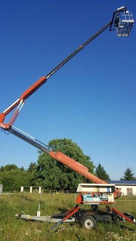 Hubarbeitsbühne TK 19-12 Anhängerlift Arbeitsbühne 19 m Arbeitshöhe