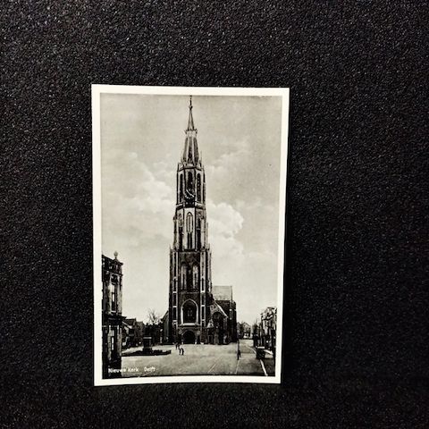 Ansichtskarte-Nieuwe Kerk. Delft