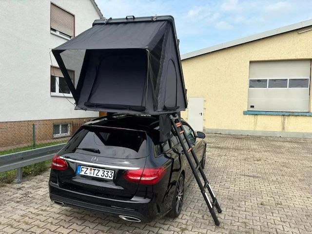 Dachzelt Autodachzelt Zelt Auto Alu Hardcase Schwarz/Grau